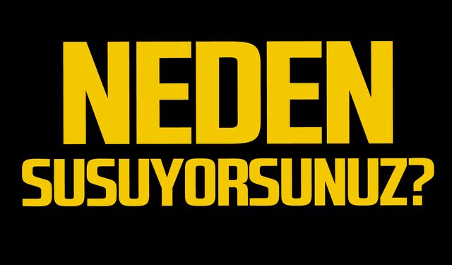 Neden susuyorsunuz?