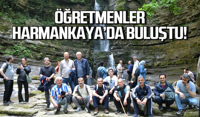 Öğretmenler Harmankaya Şelaleleri'nde buluştu!