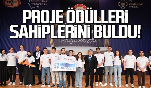 ZBEÜ'de proje ödülleri sahiplerini buldu!