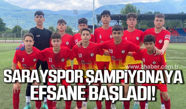 Sarayspor şampiyonaya galibiyetle başladı!