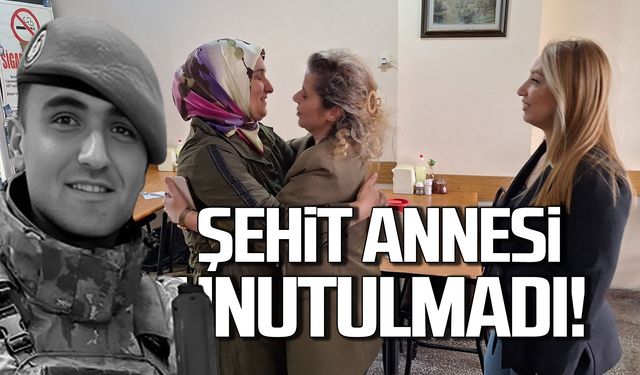 Zonguldak Kozlulu şehit annesi unutulmadı!