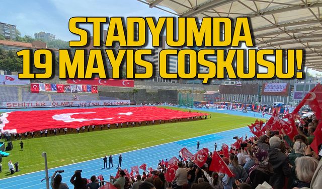 Karaelmas Kemal Köksal Stadyumu'nda 19 Mayıs Coşkusu!