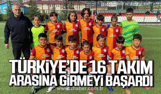 Yayla Ortaokulu takımı Türkiye'de ilk 16 takım arasına girdi!