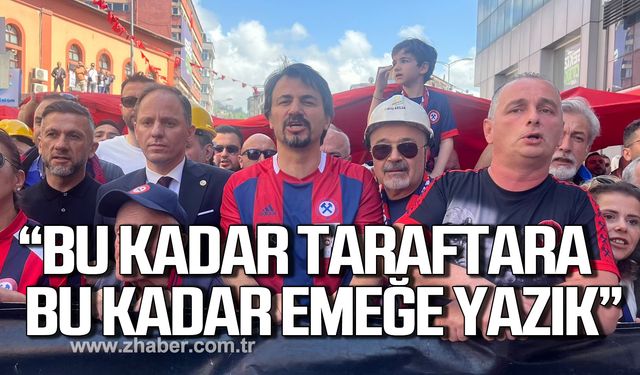 Ertuğrul; "Bu kadar çileye, bu kadar taraftara, bu kadar emeğe yazık diyoruz"