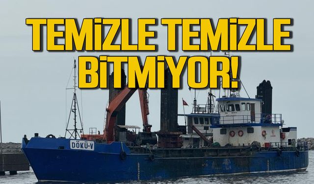 Zonguldak sahili temizle temizle bitmiyor!
