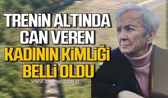 Kilimli'de trenin altında can veren kadının kimliği belli oldu!