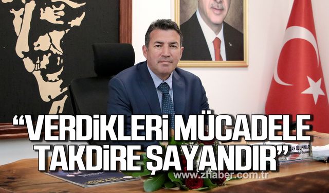 Özcan Ulupınar; "Engelli kardeşlerimizin verdikleri mücadele gerçekten takdire şayandır"