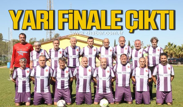 Zafer Men Masterler yarı finale çıktı!