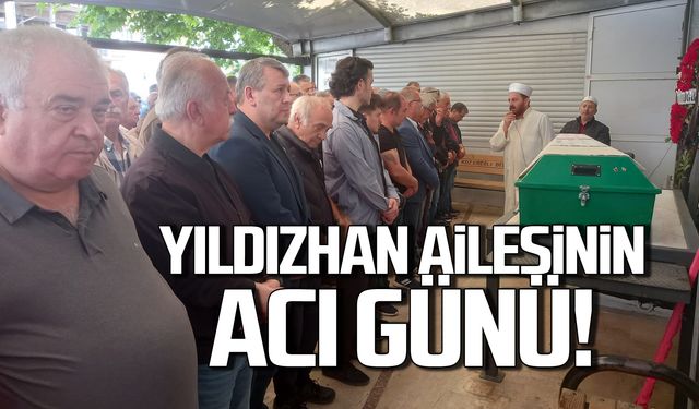 Yıldızhan Ailesi'nin acı günü! Canip Yıldızhan toprağa verildi