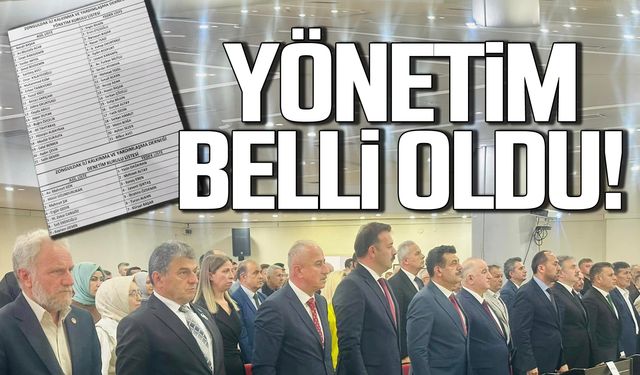 Zonguldak İli Kalkınma ve Yardımlaşma Derneği  yeni yönetimi belli oldu