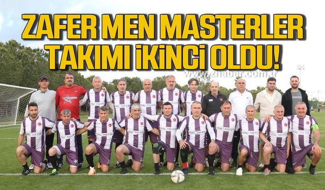 Kdz. Ereğli Zafer Men Masterler Takımı 2'nci oldu!