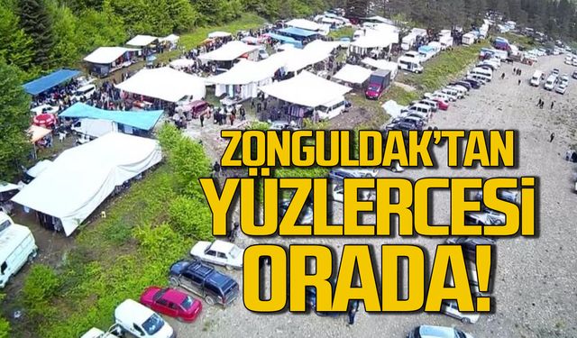 Zonguldak'tan yüzlercesi Hıdırellez için Kastamonu'da!