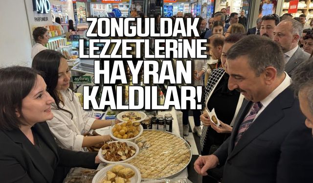 Zonguldak lezzetlerine hayran kaldılar!