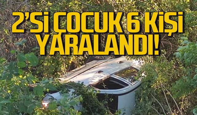 Peş peşe kazalar! 2'si çocuk 6 kişi yaralandı!