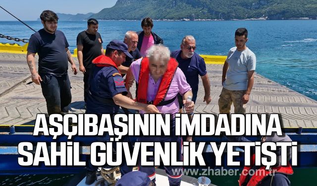 Bartın'da gemide rahatsızlanan aşçıbaşının imdadına sahil güvenlik yetişti!