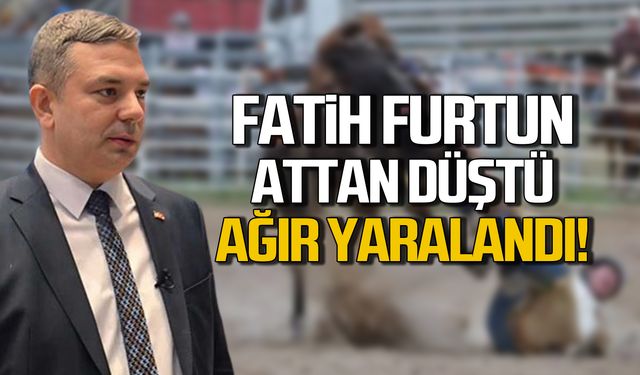 Fatih Furtun attan düştü! Ağır yaralandı!