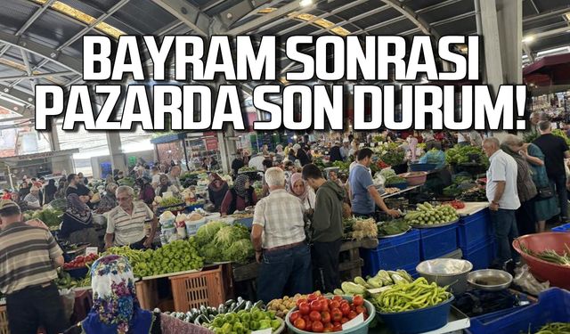 Kurban Bayramı sonrası pazar fiyatlarında son durum