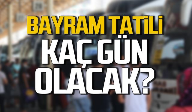 Kurban Bayramı tatili 9 güne çıkarıldı! Erdoğan'dan son dakika açıklaması