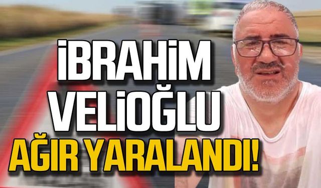 İbrahim Velioğlu trafik kazası geçirdi!