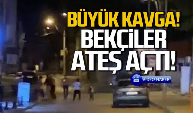 Karabük'te büyük kavga! Bekçi ateş açtı!