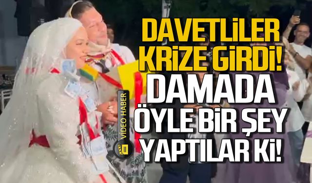 Davetlileri krize soktu! Damada kadın kıyafeti şoku!