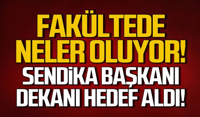 Fakültede neler oluyor! Şahin Ören Mehmet Pekkaya'yı hedef aldı!