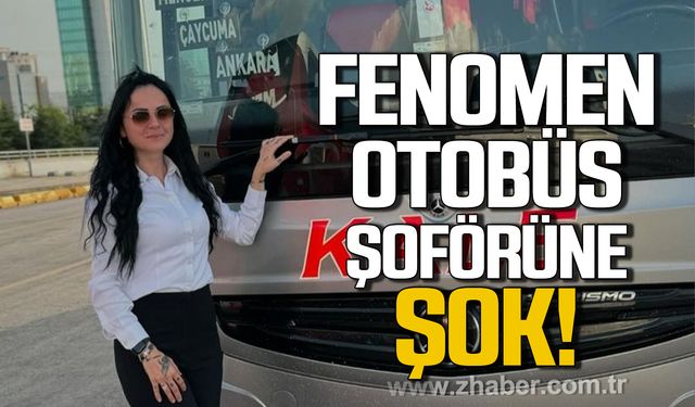 Zonguldak'ta fenomen otobüs şoförü Serenay Göç'e yaptığı kazada ‘hız’ cezası!