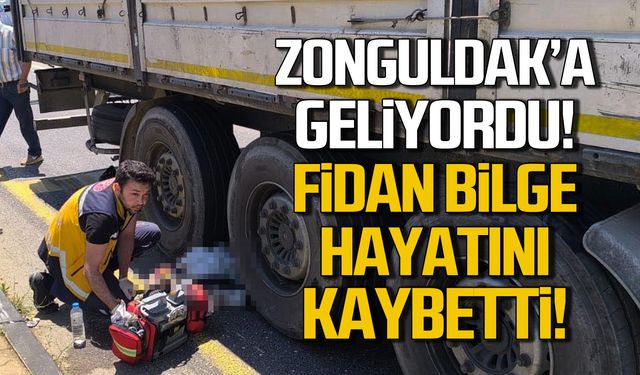 Zonguldak'a geliyordu! Fidan Bilge hayatını kaybetti!