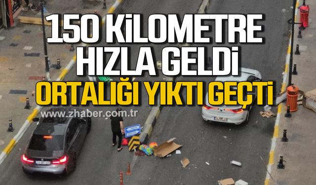 Karabük'te fırtına saatte 150 kilometre hızla geldi!