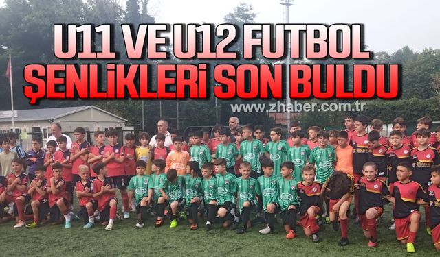 Zonguldak'ta U11 Ve U12 futbol şenlikleri son buldu!