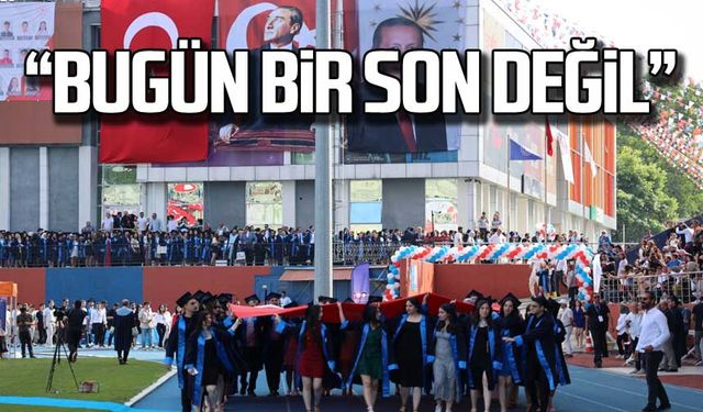 Zonguldak'ta ZBEÜ mezuniyet töreni düzenlendi!