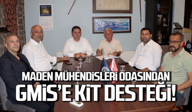 Maden Mühendisleri Odası'nden GMİS'e KİT desteği!