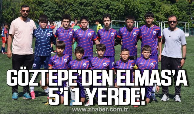 Ereğli Göztepespor Zonguldak Kömürspor’u 5-1’le geçti!