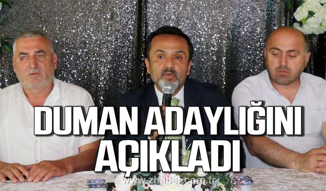 Hasan Duman Kdz. Ereğli Muhtarlar Derneği Başkanlığına adaylığını açıkladı!