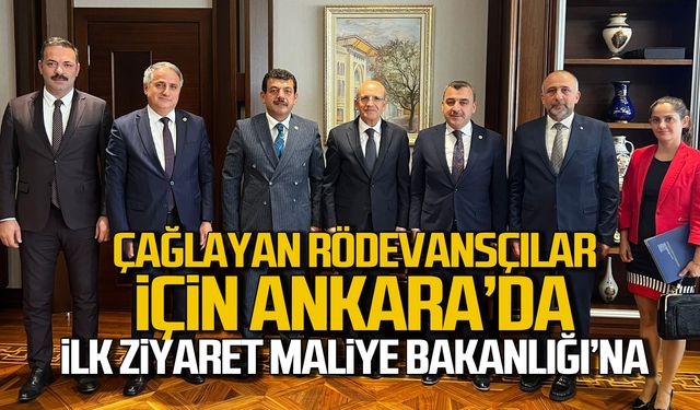 Çağlayan rödevans sorunu için Ankara'da! İlk ziyaret Maliye Bakanlığı'na