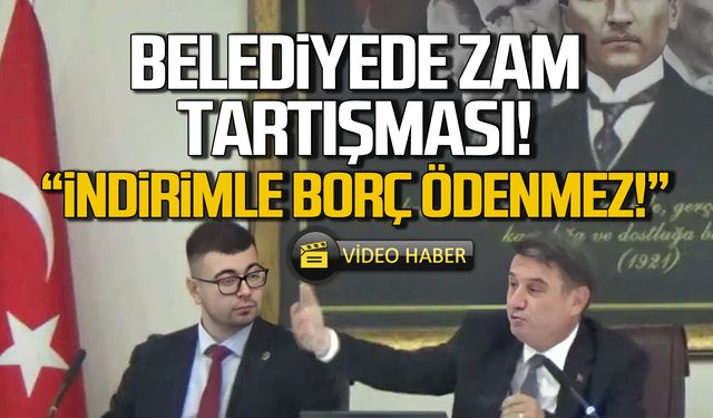 Zonguldak Belediyesi'nde zam tartışması!