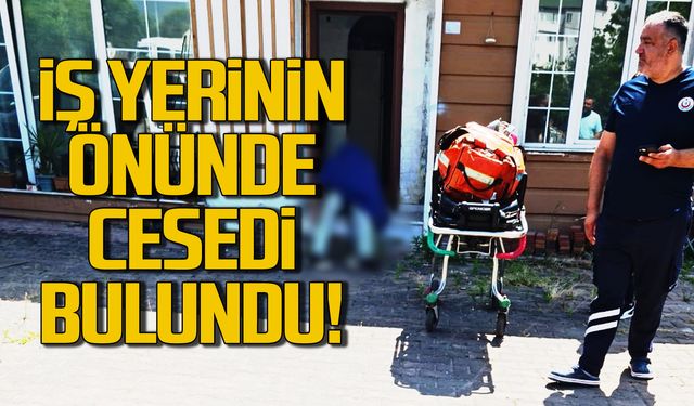 Metin Özcan'ın cesedi iş yerinin önünde bulundu!