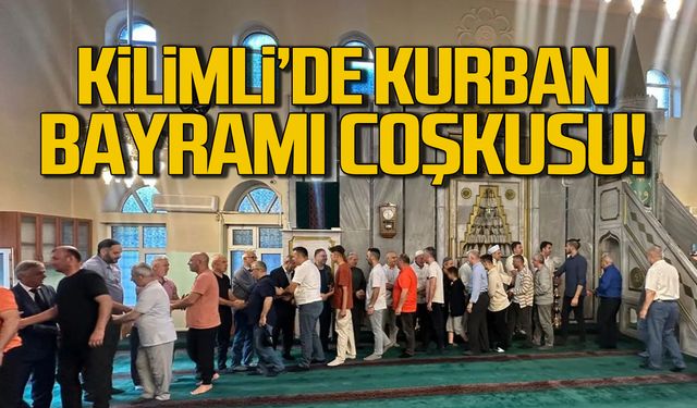 Kilimli'de Kurban Bayramı coşkusu