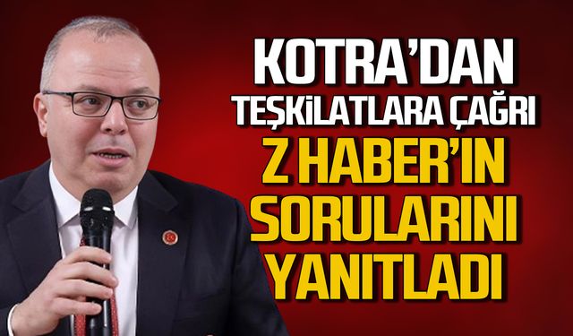 Murat Kotra’dan teşkilatlara çağrı  Z HABER’in sorularını yanıtladı