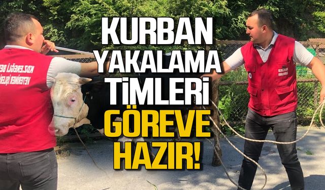 Kurban timi göreve hazır!