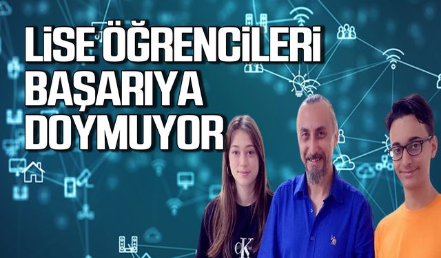 Lise öğrencileri başarıya doymuyor