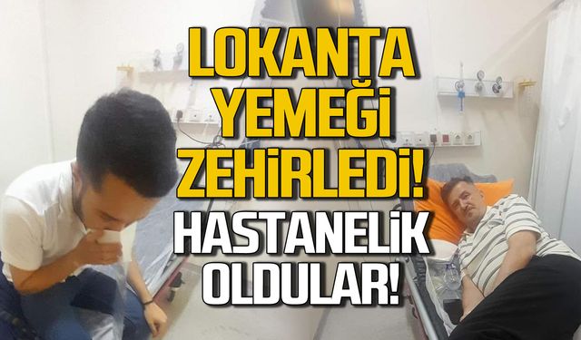 Lokanta yemeği zehirledi! Hastanelik oldular!