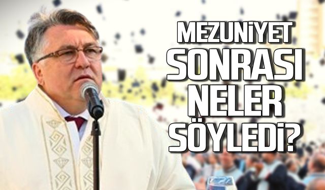 Rektör Özölçer'den mezuniyet sonrası teşekkür