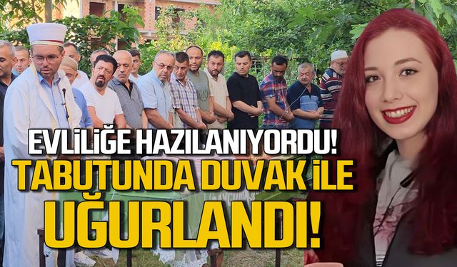 Evliliğe hazırlanıyordu! Nurseda Acar tabutunda duvak ile uğurlandı!