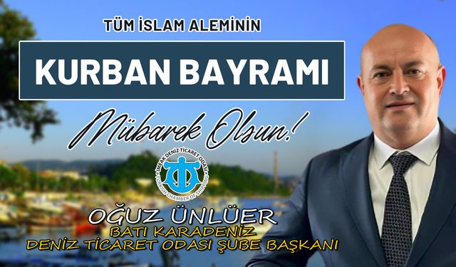 Oğuz Ünlüer'den 2024 Kurban Bayramı mesajı