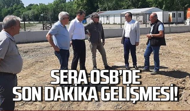 Çaycuma Sera OSB'de son dakika gelişmesi!