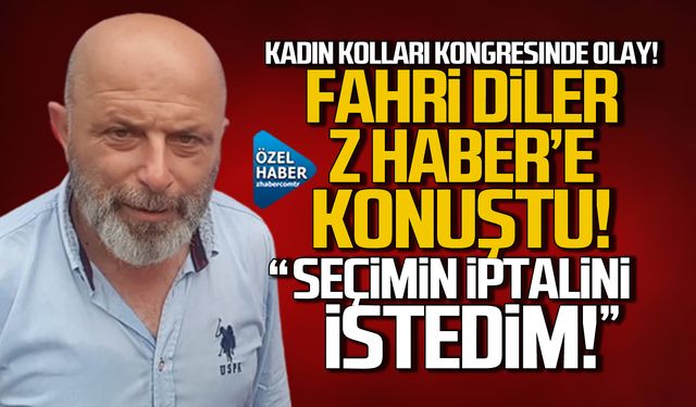 Fahri Diler kongrede yaşananları anlattı! "Seçimin iptalini istedim"