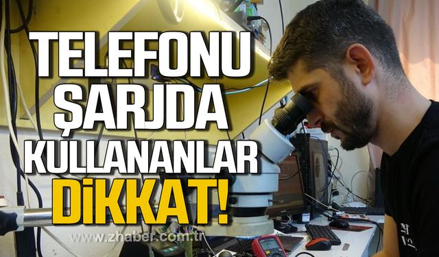 Telefonu şarjda kullananlar dikkat! Uzmanı uyardı!