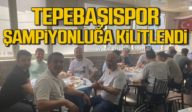 Tepebaşıspor şampiyonluğa kilitlendi!