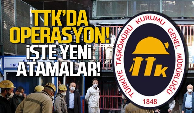 TTK'da operasyon! Yeni atamalar yapıldı!